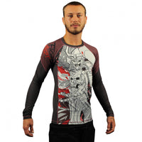Fight Art Long-sleeved rash guard DPA Samurai Model