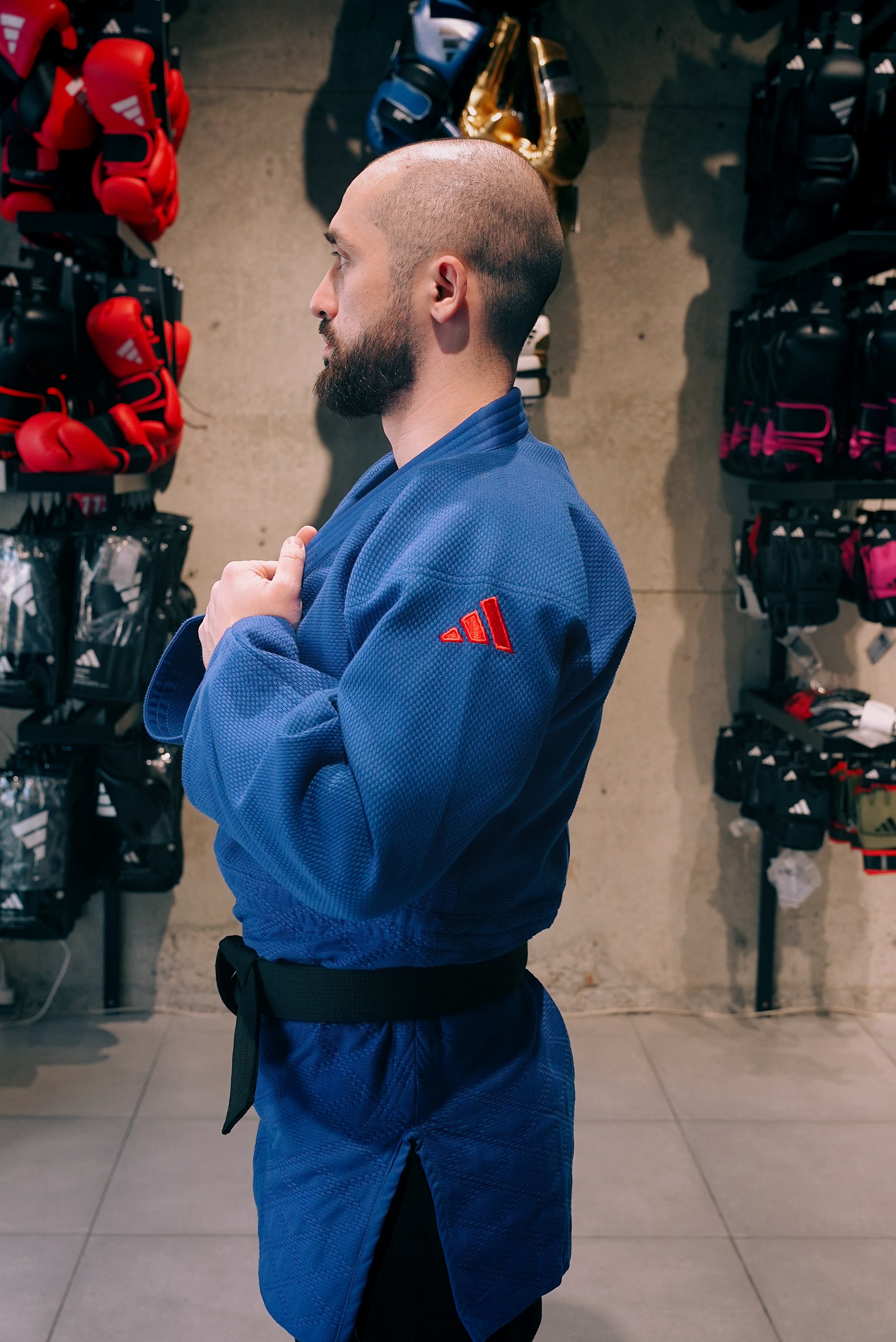 Adidas Champion III IJF - ძიუდოს კიმონო თეთრი (ორიგინალი)