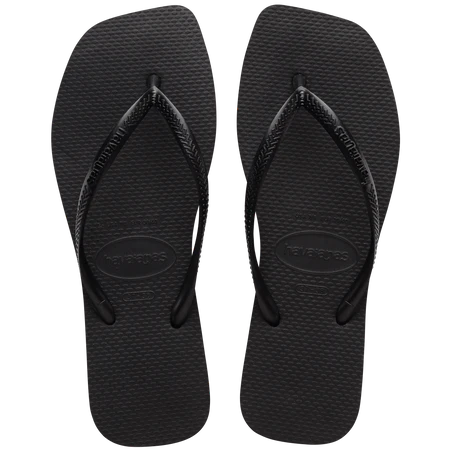 Side profile of Havaianas rubber sandals showing sole thickness