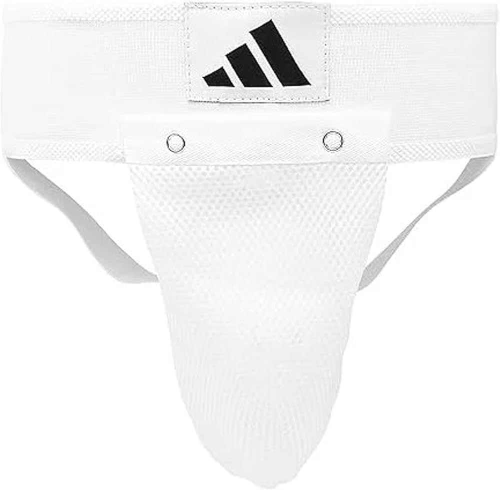 Adidas supporter with cup packaging front view - boxing groin guard