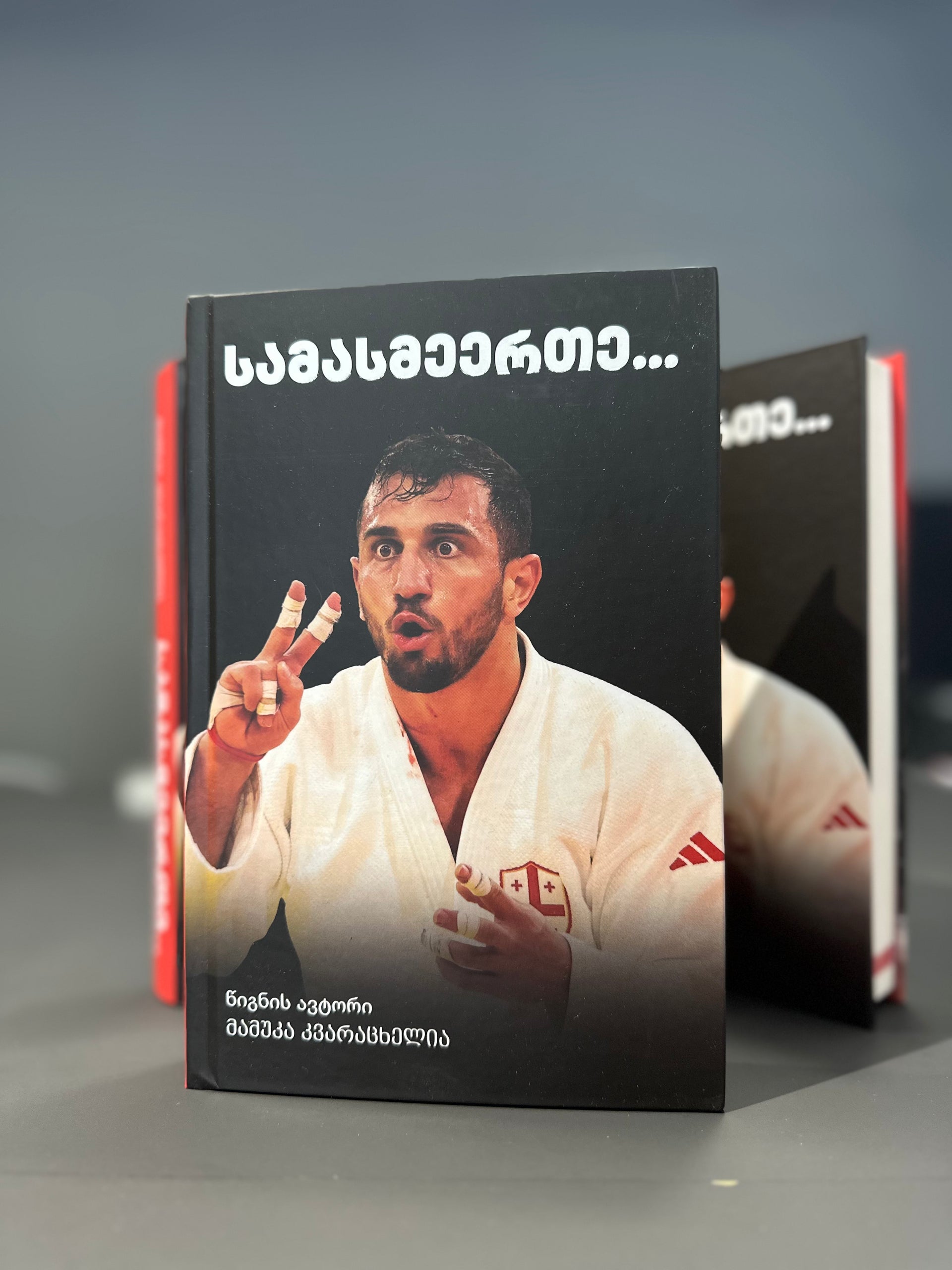 The 301st Lasha Bekauri Biography Book by Mamuka Kvaratskhelia at krivi.ge