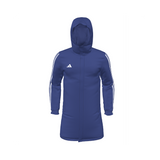 Full length view of Adidas Long Coat black