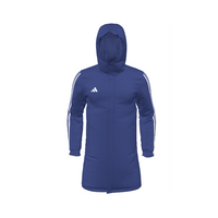 Full length view of Adidas Long Coat black