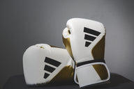 כפפות אגרוף Adidas Tilt 350V Pro בלבן וזהב