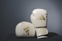 כפפות אגרוף Adidas Speed 50 בגווני חול וזהב