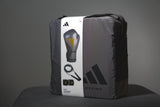 ערכת אגרוף לכושר של Adidas באפור אפר, ארוזה בתיק הנשיאה