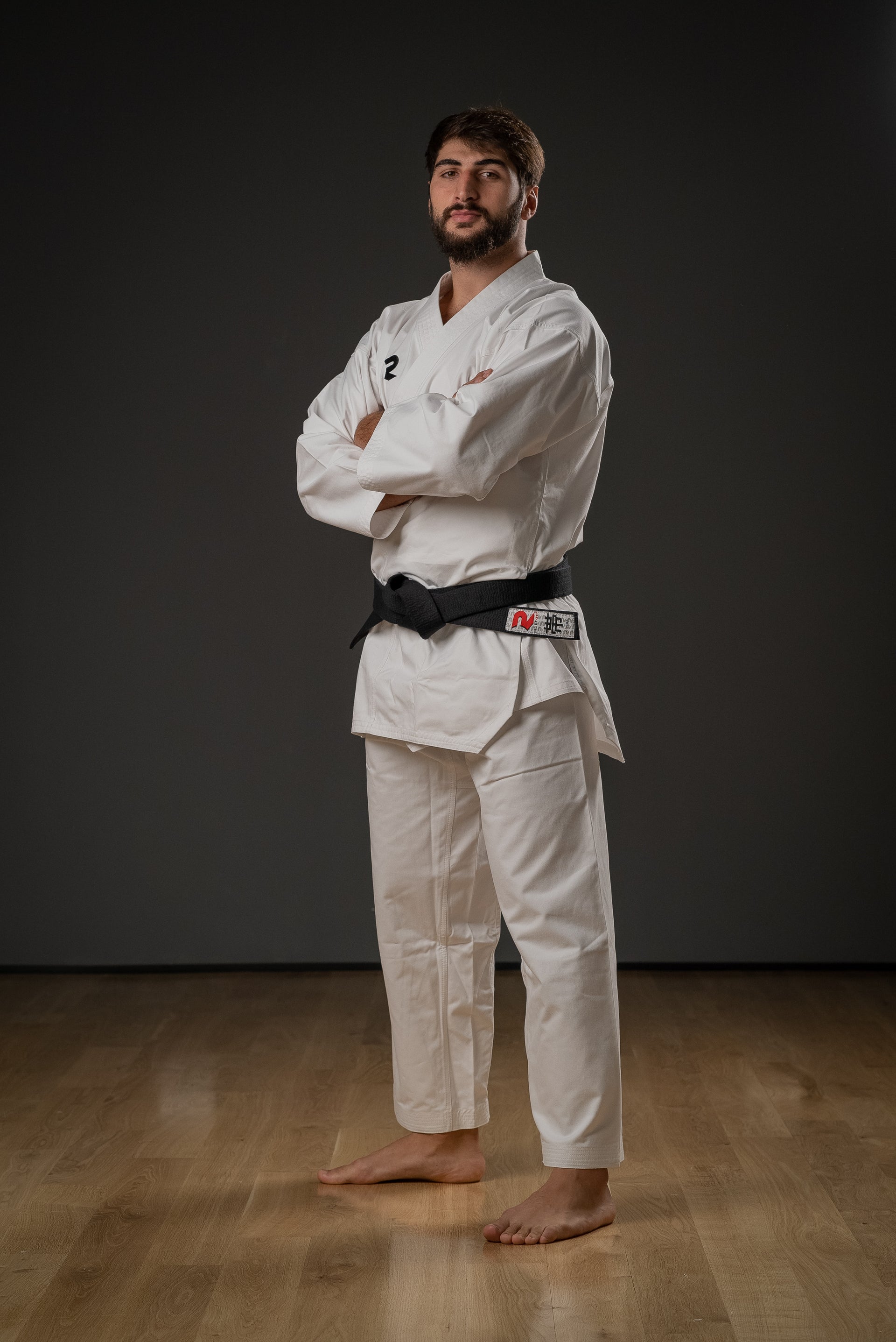 Fight Art Karate Kimono Keikogi front view white training gi