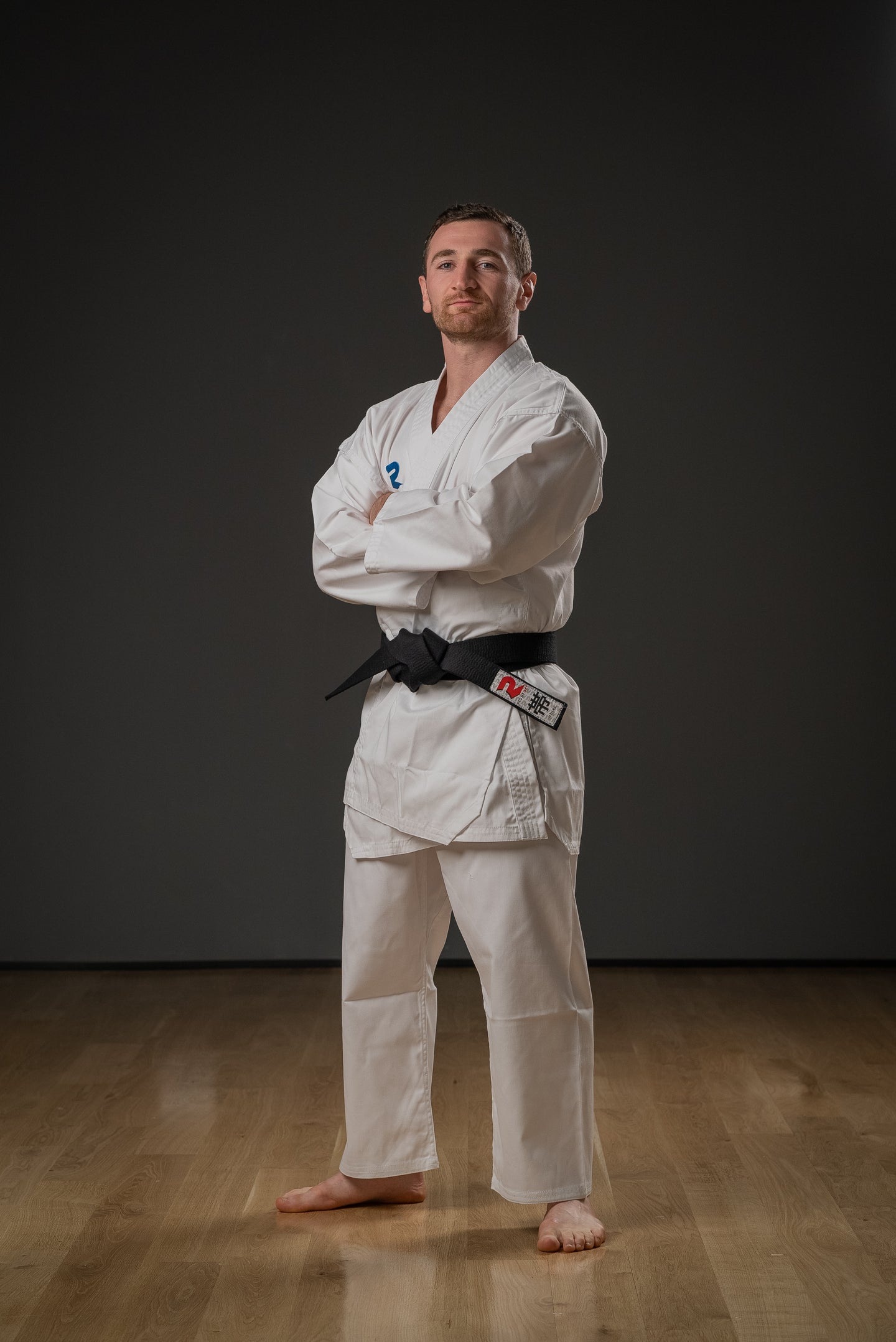 Fight Art Bushi Karate Gi jacket detail and fabric texture