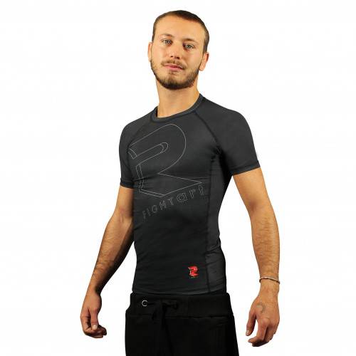 Fight Art Short-sleeved rash guard Dark Model.