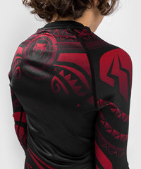 Venum Nakahi Kids Rashguard - Long Sleeves - Black/Red