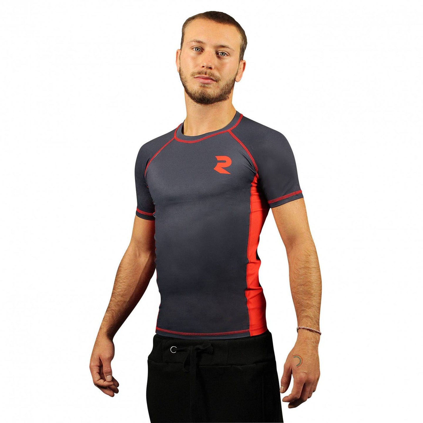 Fight Art Short-Sleeved Rash guard - Typo Model